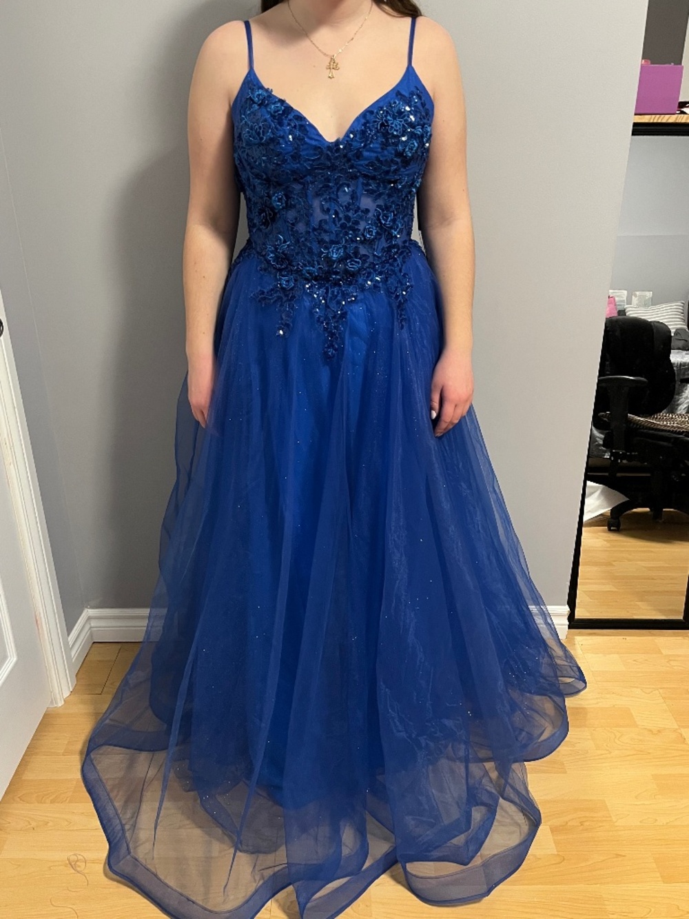 Royal blue prom dresses